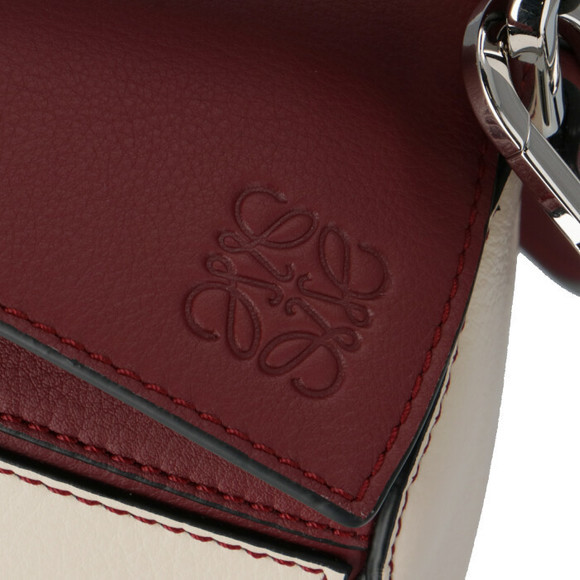 Loewe Puzzle Small 2way Shoulder Bag Wine Garnet - Picture 8 of 10